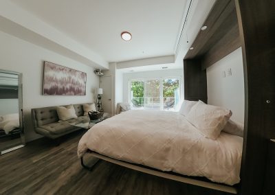 Bedroom with hideaway bed, R & R Property Management